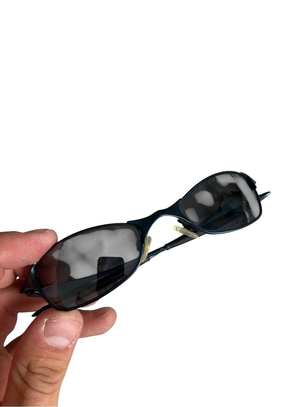 Y2K OAKLEY Wiretap Sunglasses Blue Frame